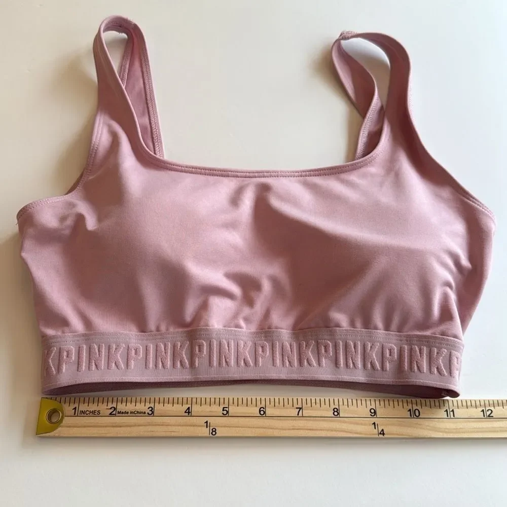 VICTORIA'S SECRET PINK ULTIMATE LIGHTLY LINED BRA PINK SMALL DD